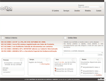 Tablet Screenshot of cartoriodeimoveis.com